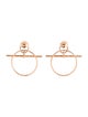Hermès 18K Loop Earrings