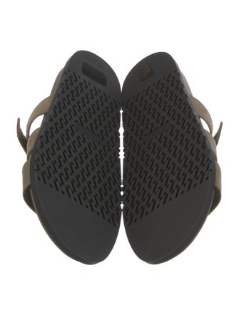 Hermès Chypre Suede Slides