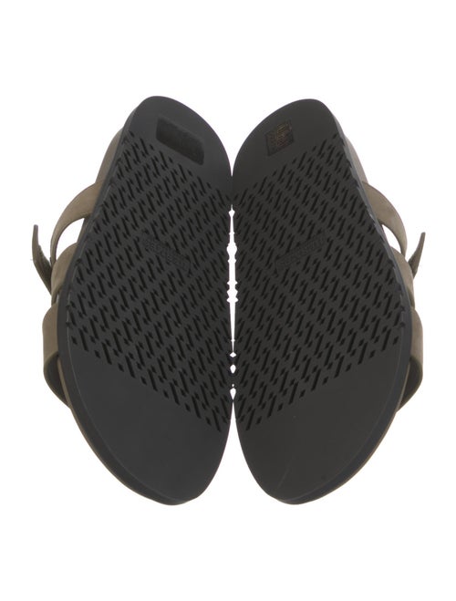 Hermès Chypre Suede Slides