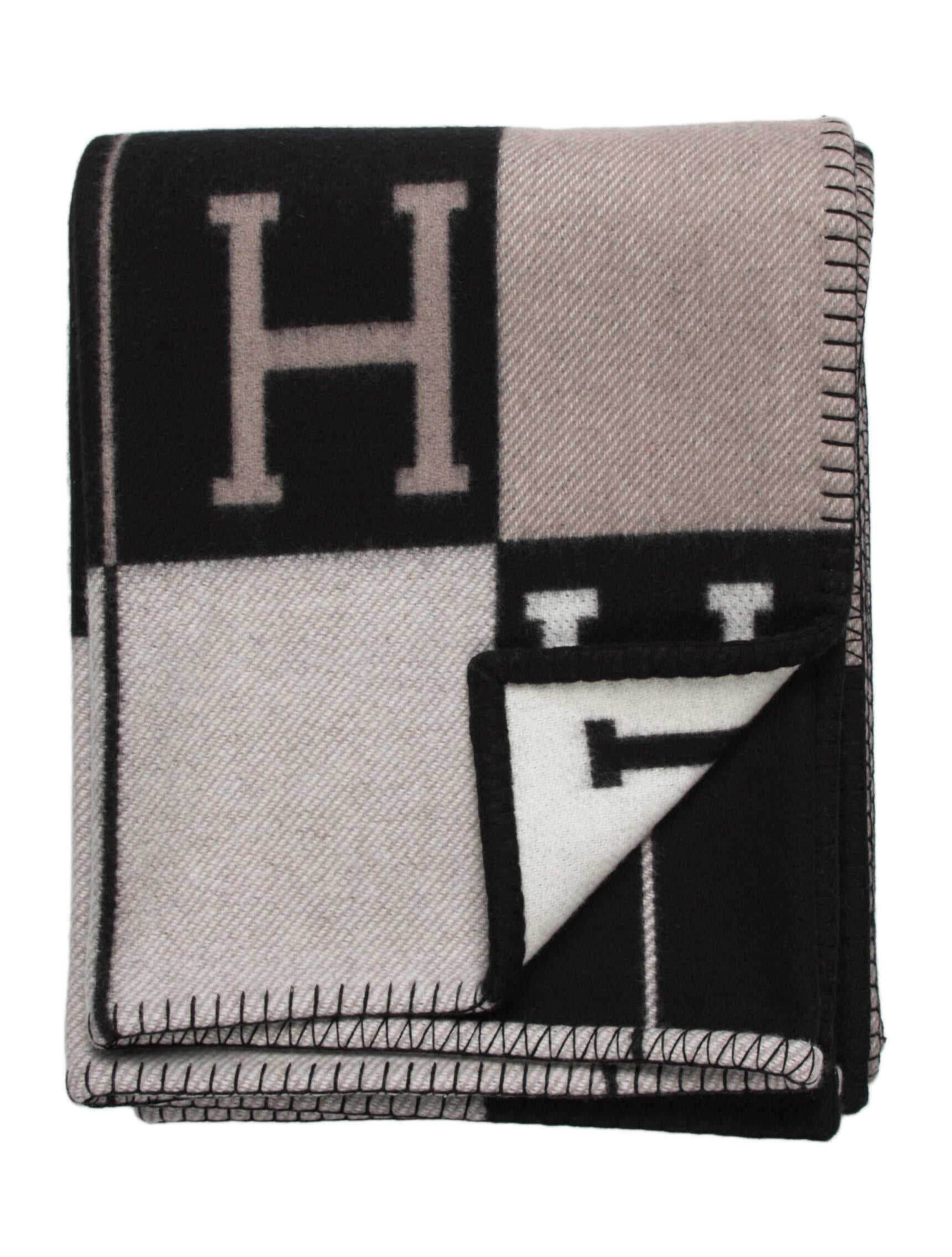 Hermès Avalon Throw Blanket Orange Throws, Pillows & Throws