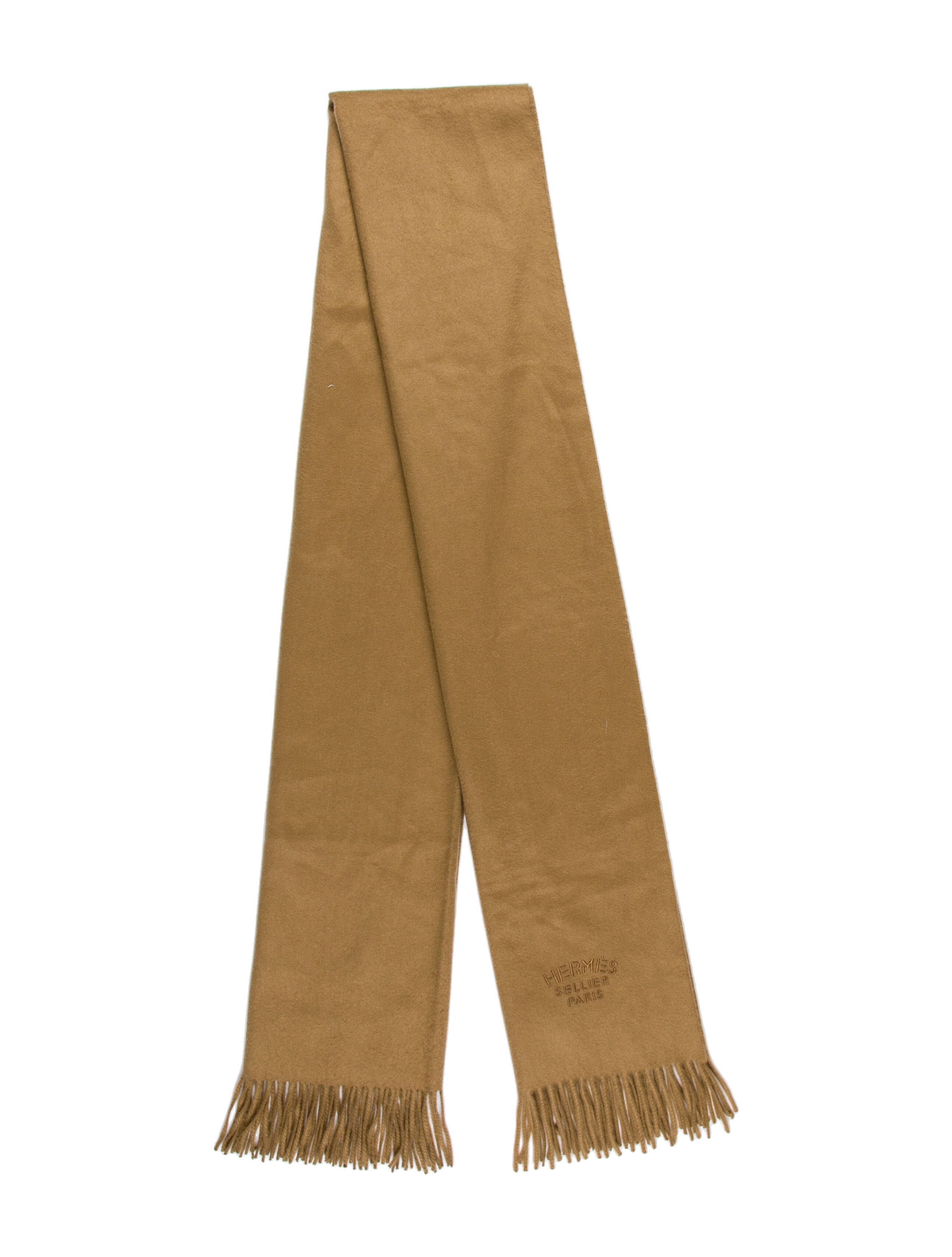 Hermès Tigre Royal Cashmere Silk Shawl Brown Scarves and Shawls
