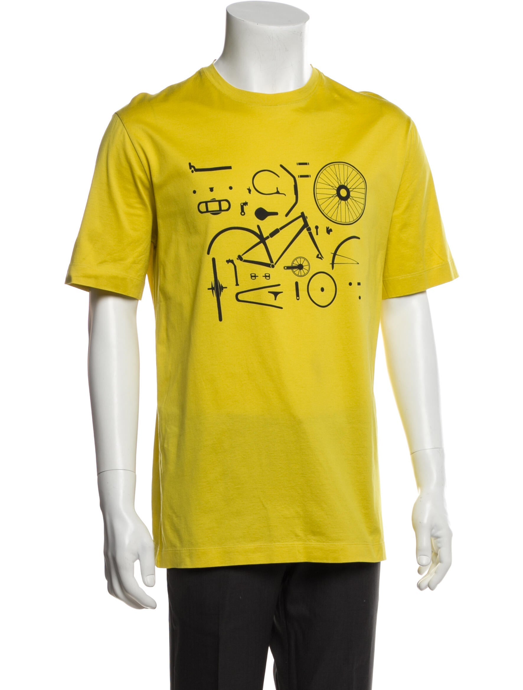 Chrome Hearts x Matty Boy Graphic Print TShirt Orange TShirts