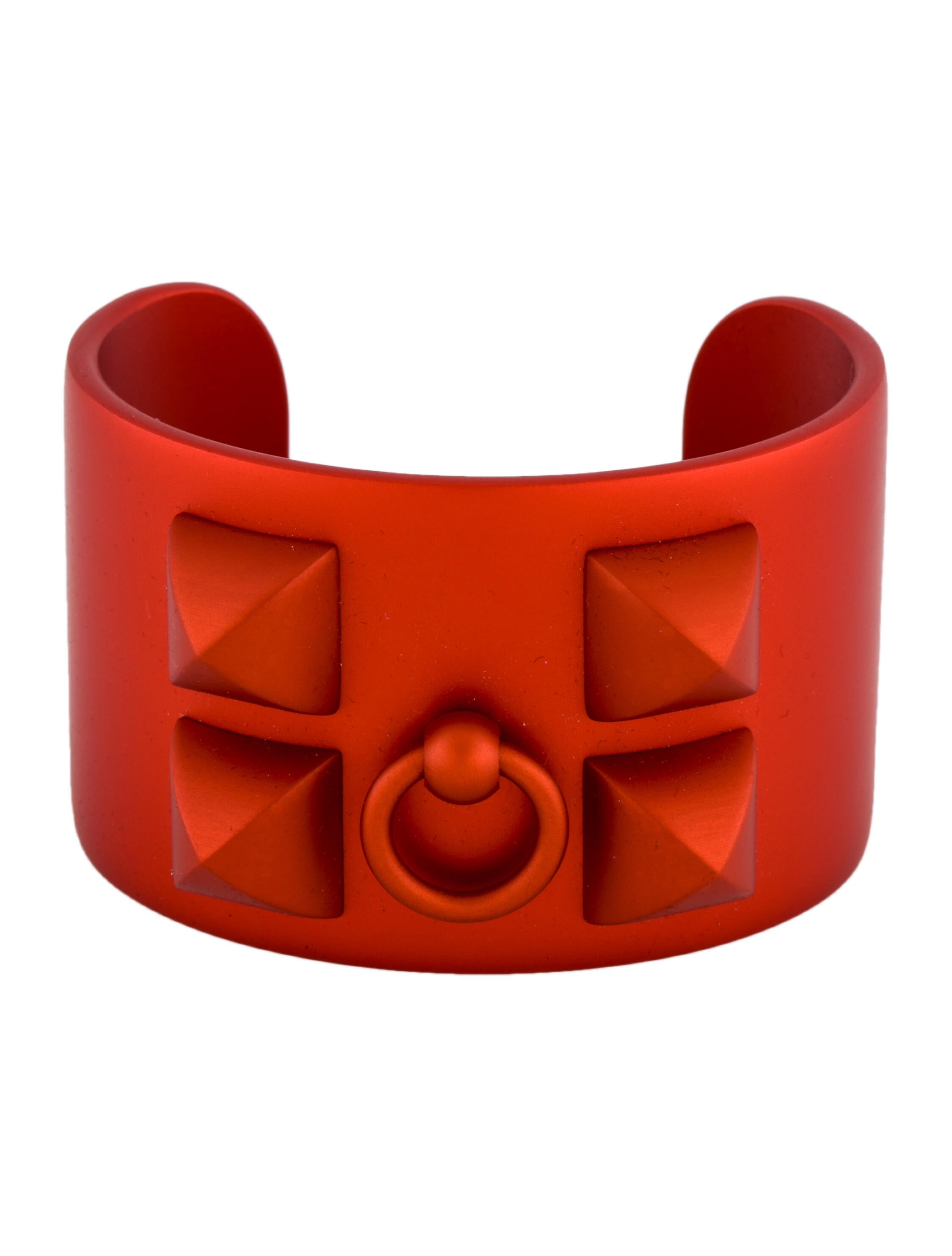 Hermès Collier de Chien Aluminium Sunset Cuff Bracelet
