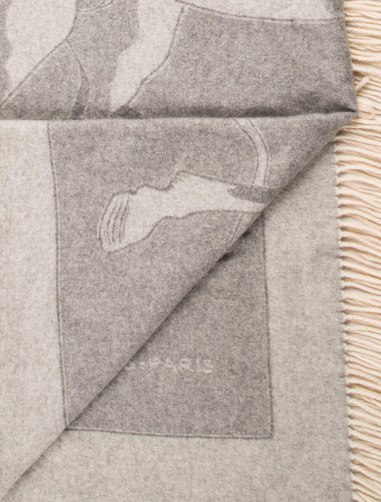 Ralph Lauren Doheny Paisley Throw Blanket Grey Throws, Pillows & Throws WYG86179 The RealReal