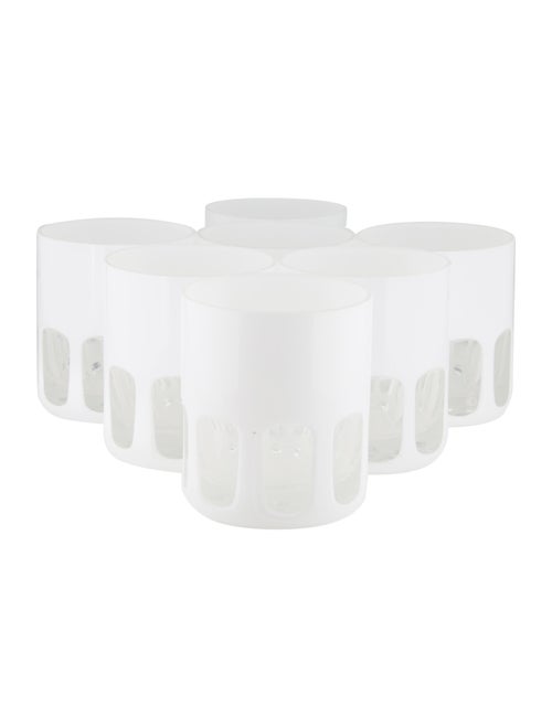 Hermès Set of 7 Djerba Tumblers