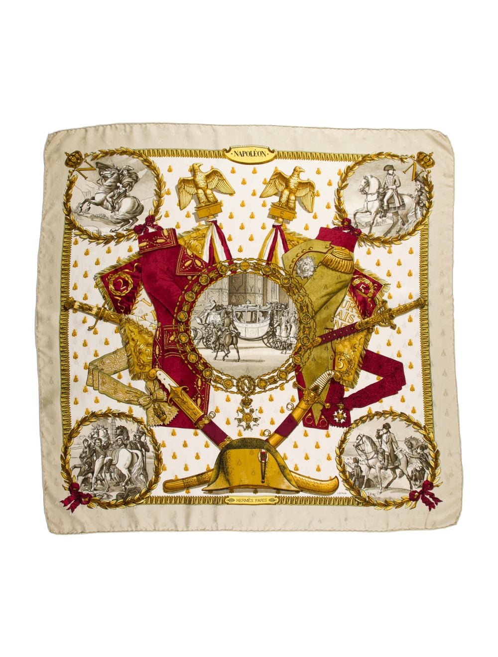 Hermès Napoléon Silk Scarf Gem