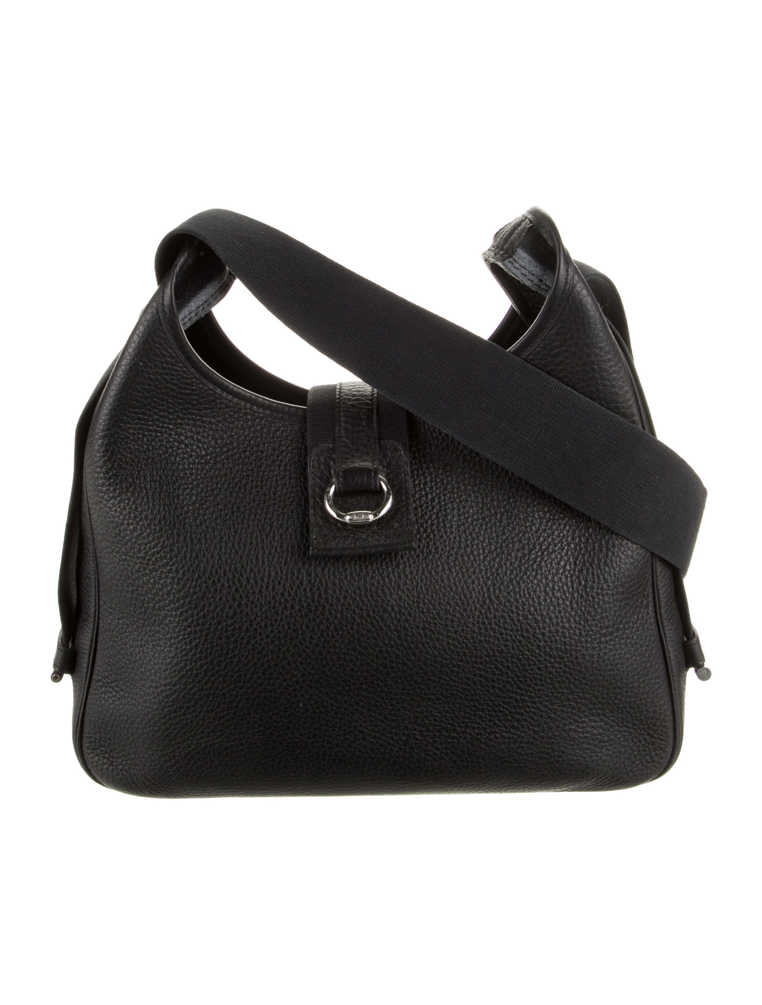 Hermès Box Sac Passe Guide Saddle Bag Black Shoulder Bags, Handbags