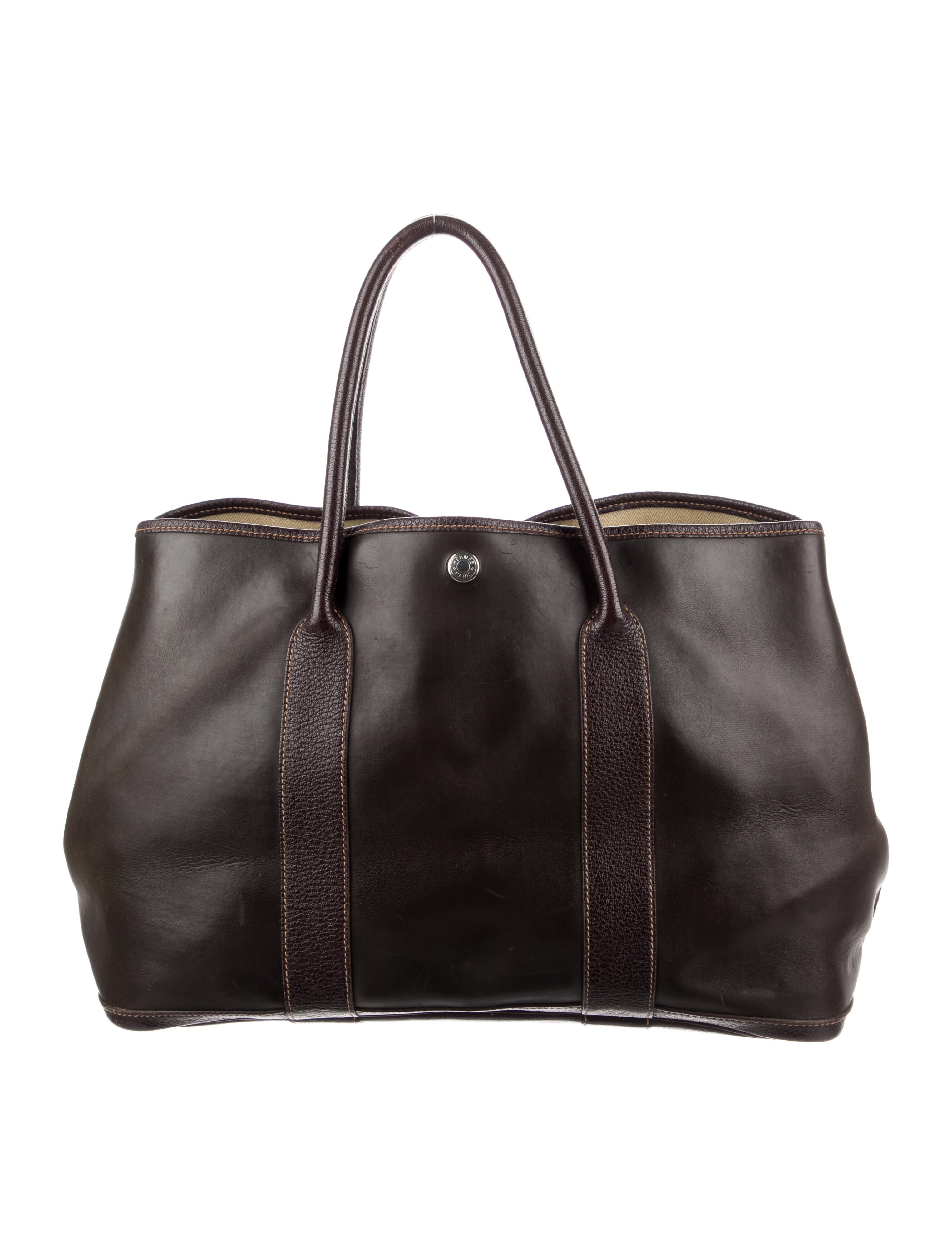 Hermès Amazonia Garden Party 36 - Brown Totes, Handbags