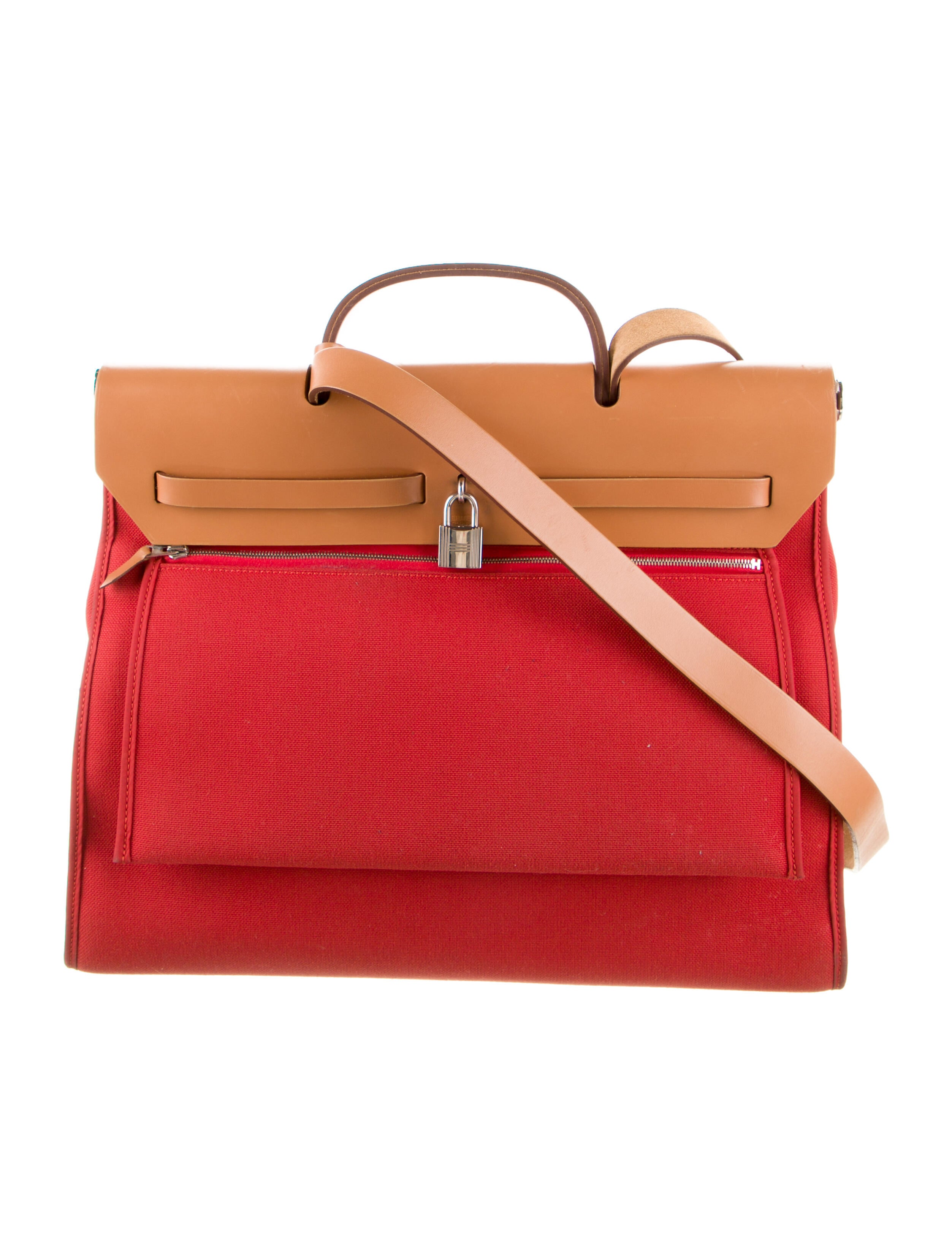 Hermès Toile Herbag Zip 39