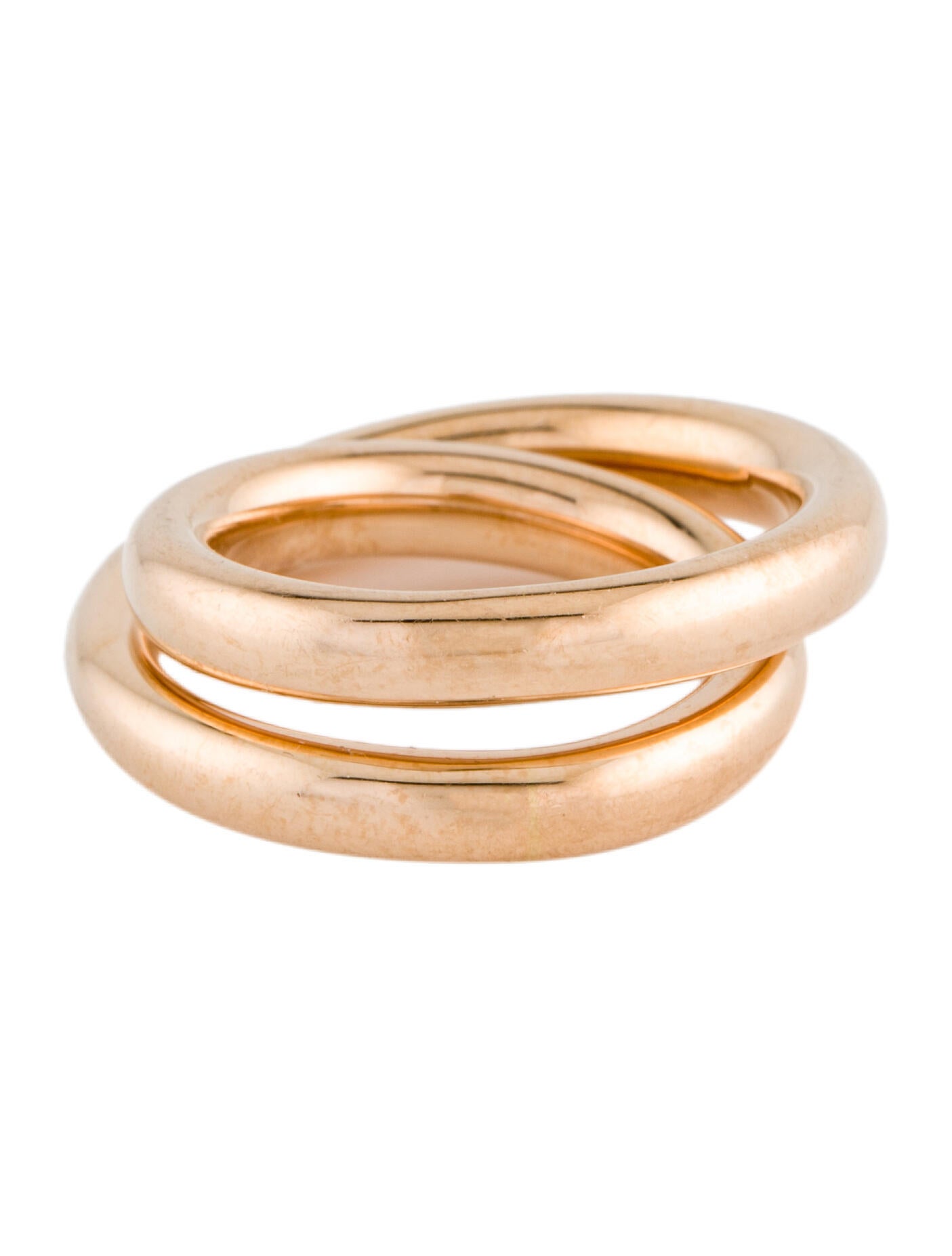 【HERMES】Vertige ring Vertige coeur silver ring Hermès Silver size 51 MM in Silver