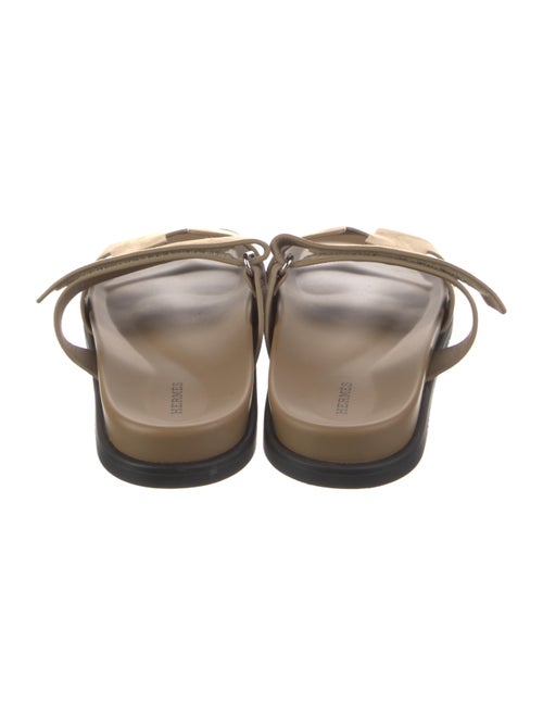 Hermès Chypre Suede Slides