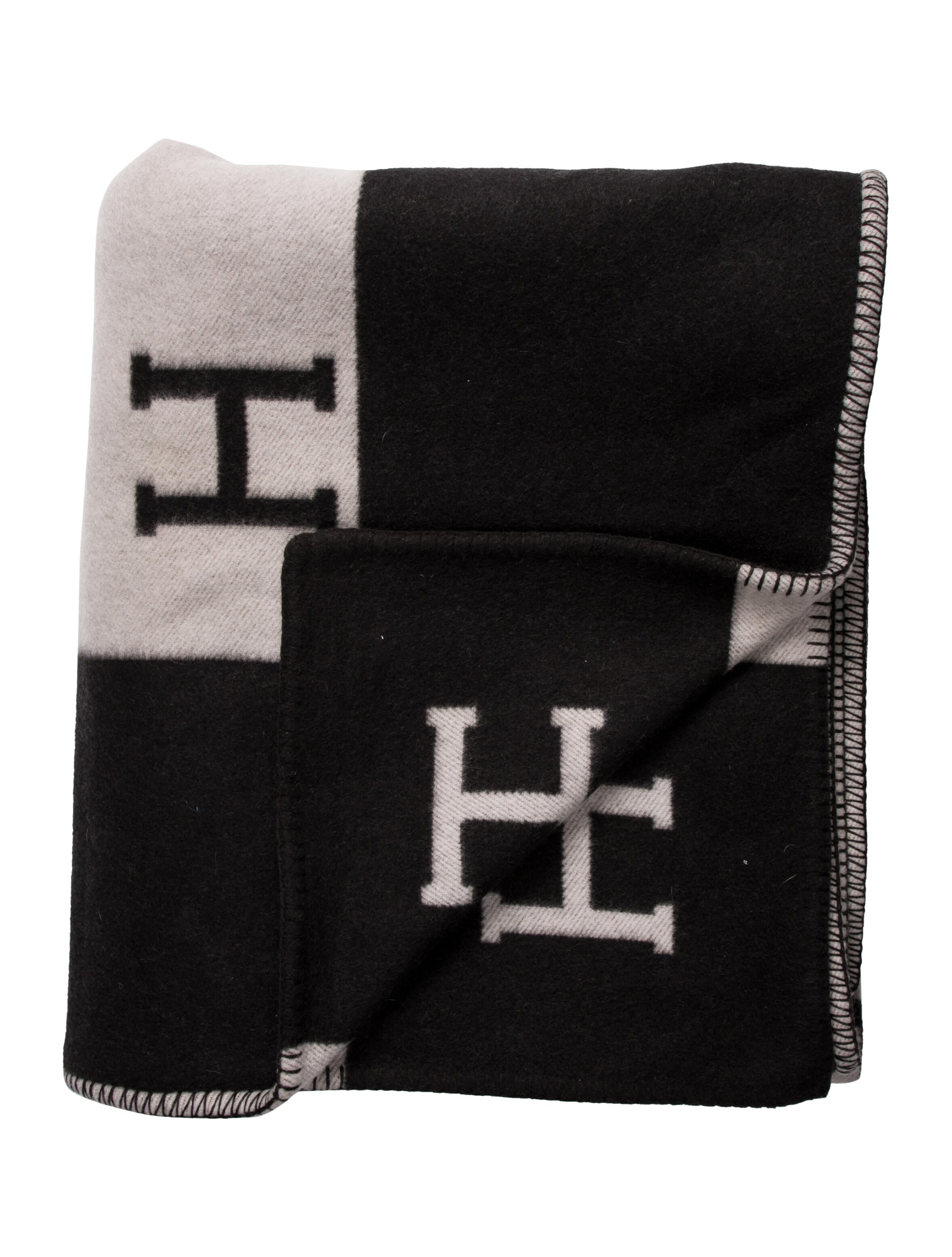 Hermès Avalon Bed Cover Black Bedding, Bedding & Bath HER499605