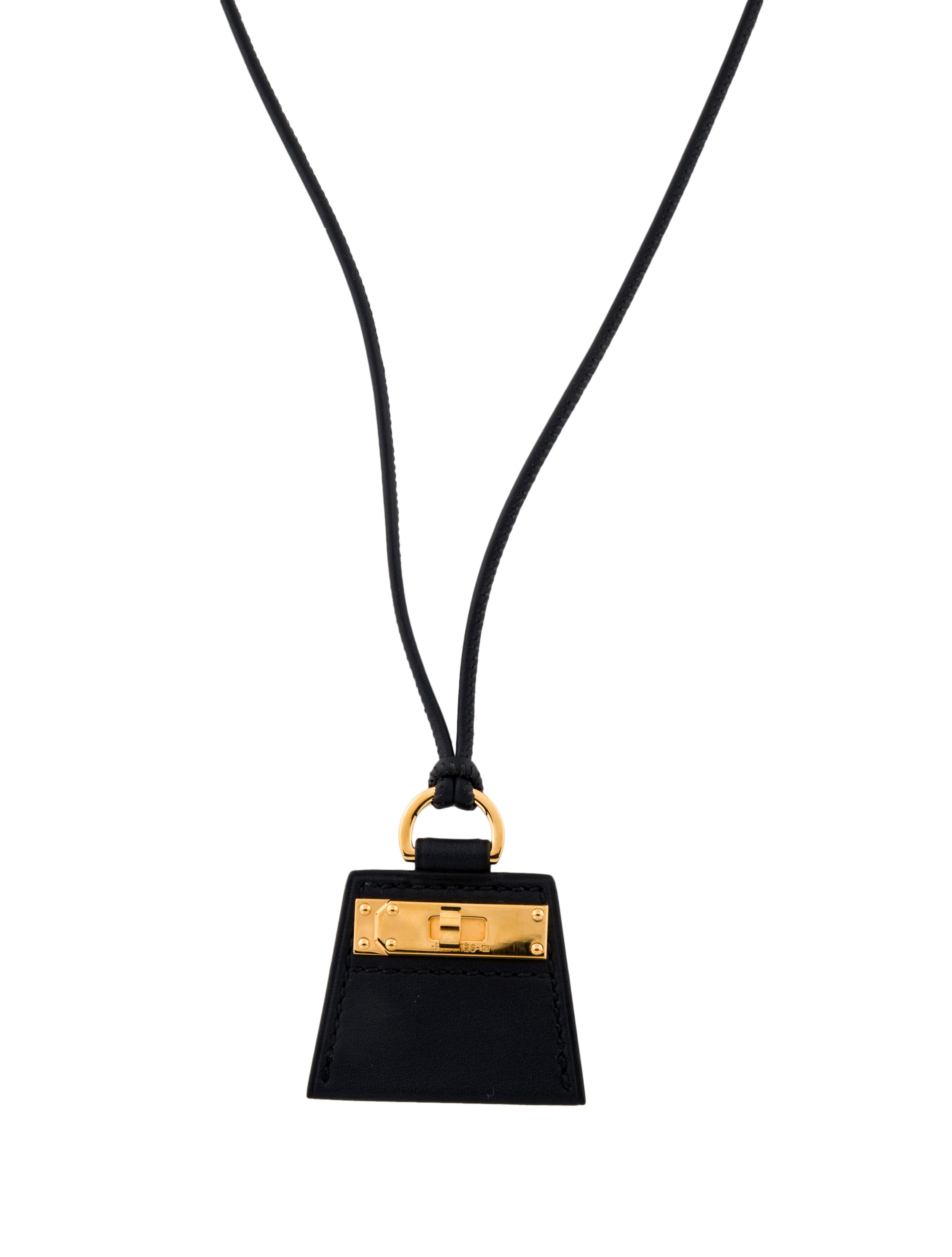 Hermès Grand Loop Necklace 18K Yellow GoldPlated Pendant Necklace