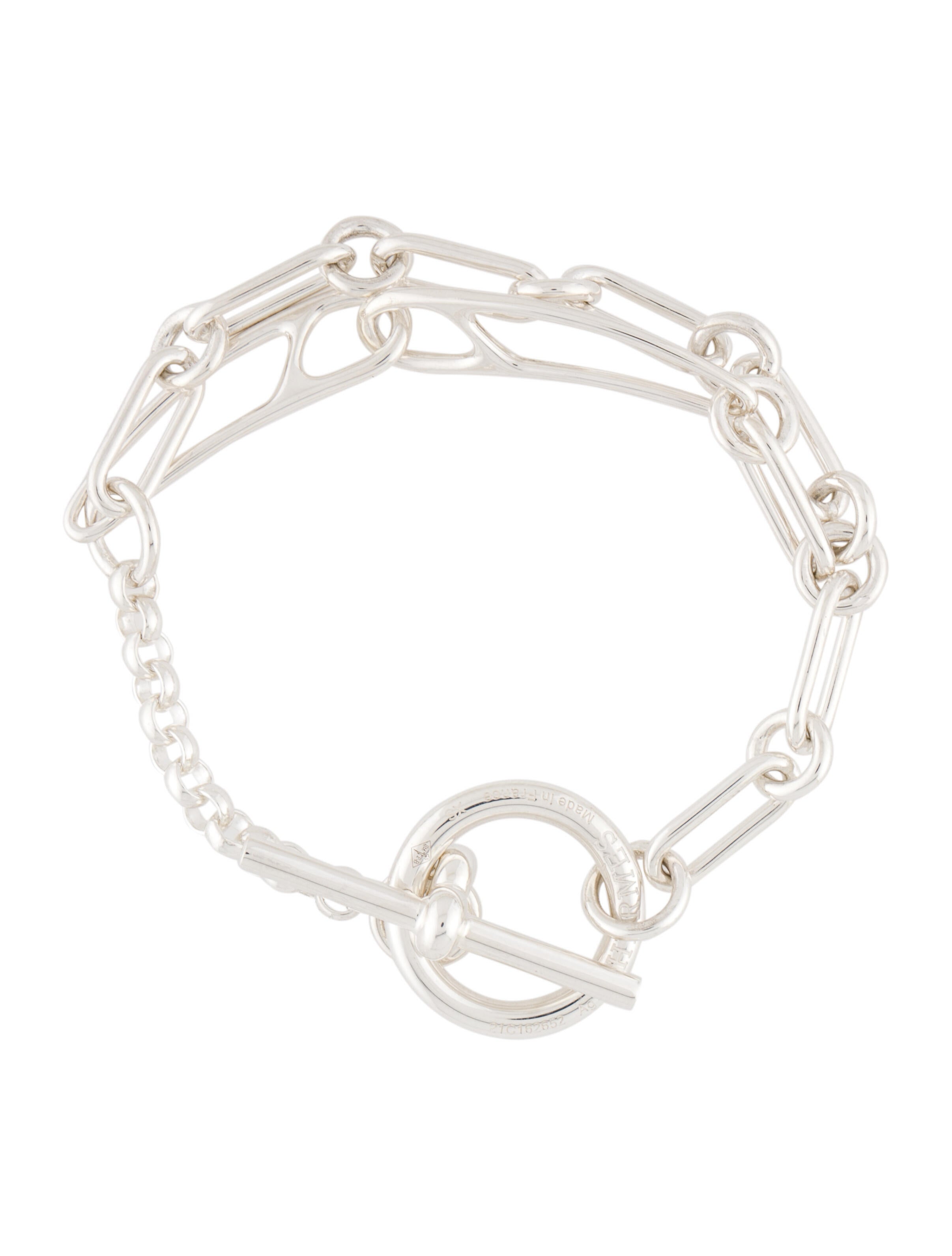 Hermès Chaine d'Ancre Punk Bracelet