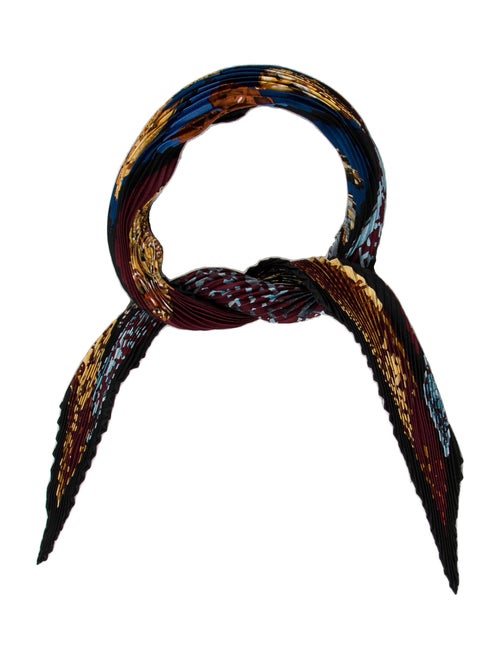 Hermès Persona Silk Plissé Scarf