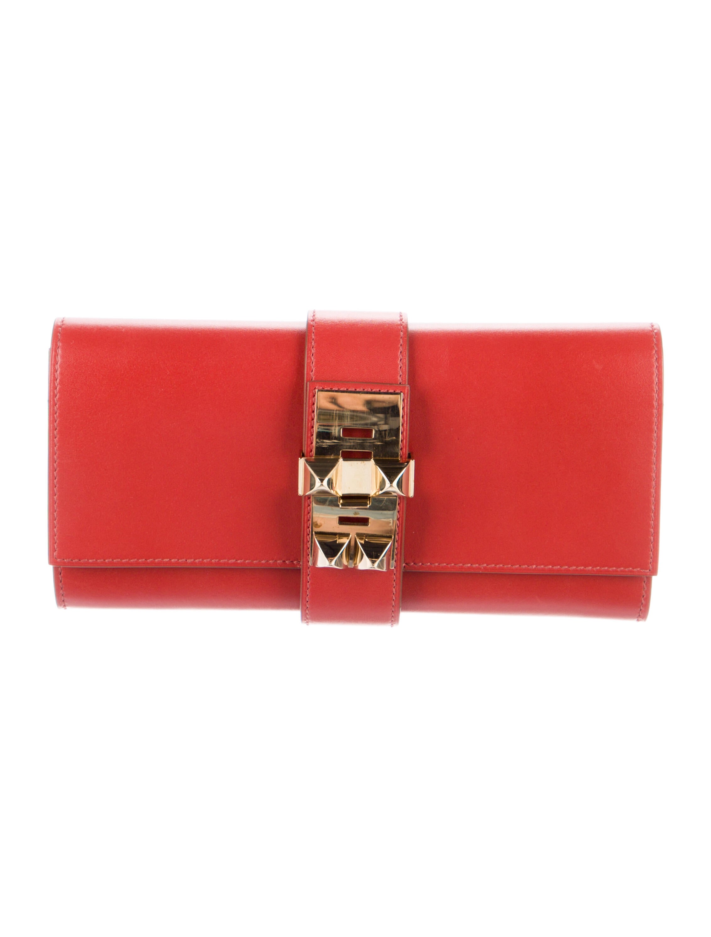 Hermès Tadelakt Medor Clutch 23