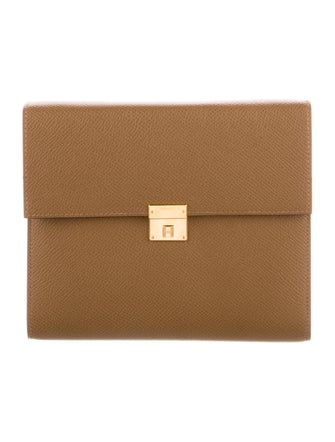 Hermès Epsom Clic 16 Wallet w/ Strap