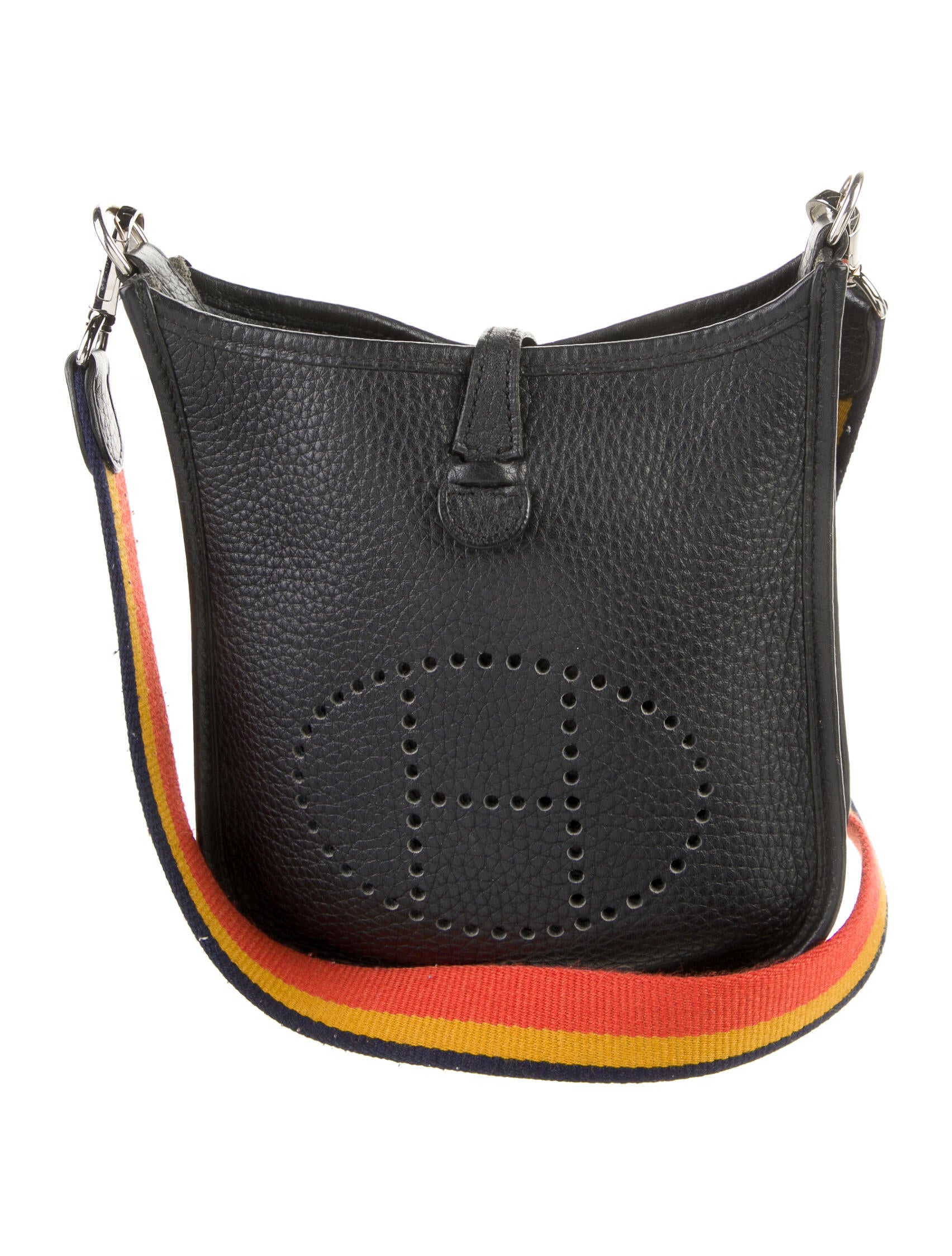 Hermès Halzan Crossbody Bag Blue Crossbody Bags, Handbags HER51384