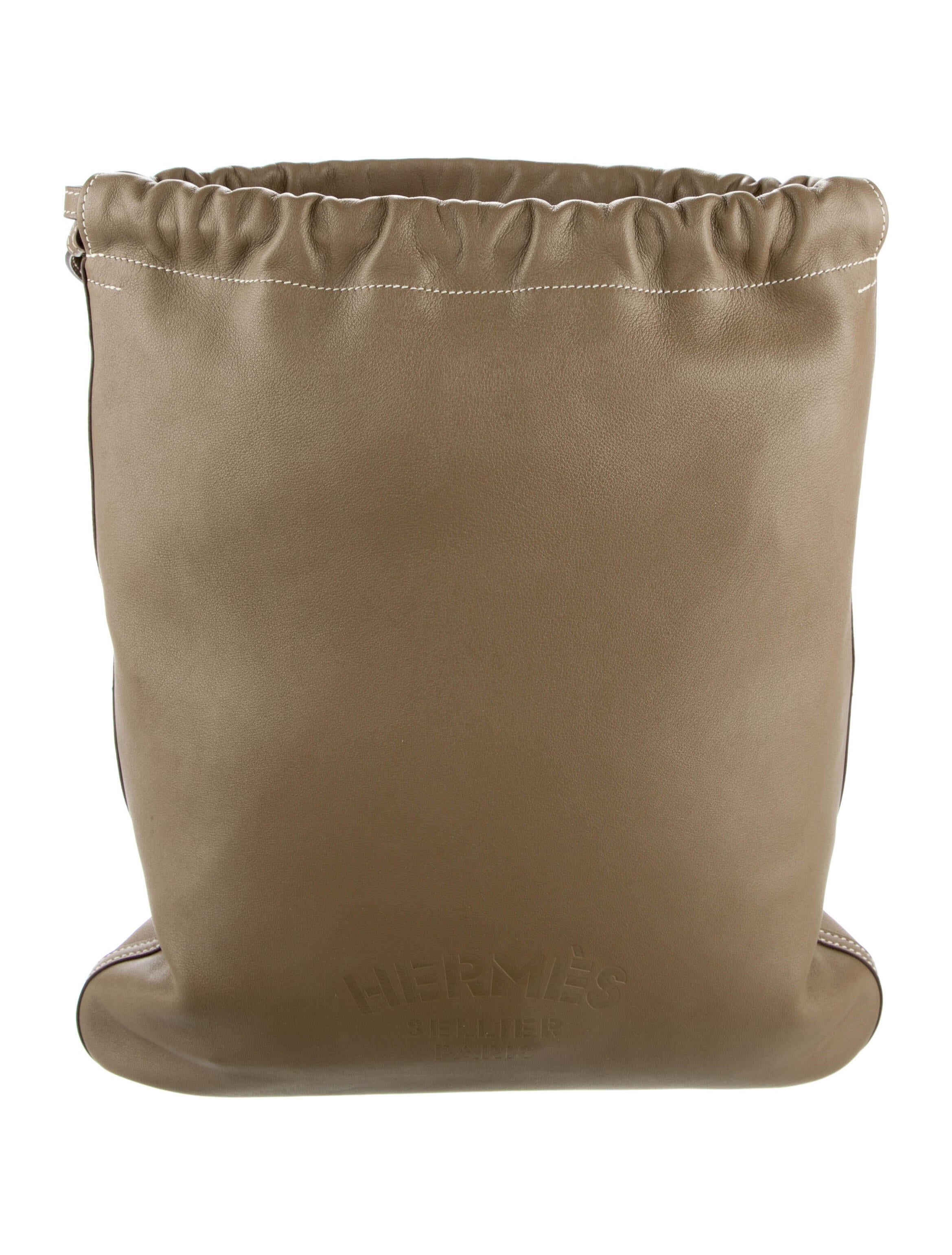 Hermès Clemence Sherpa Backpack Grey Backpacks, Handbags HER99300