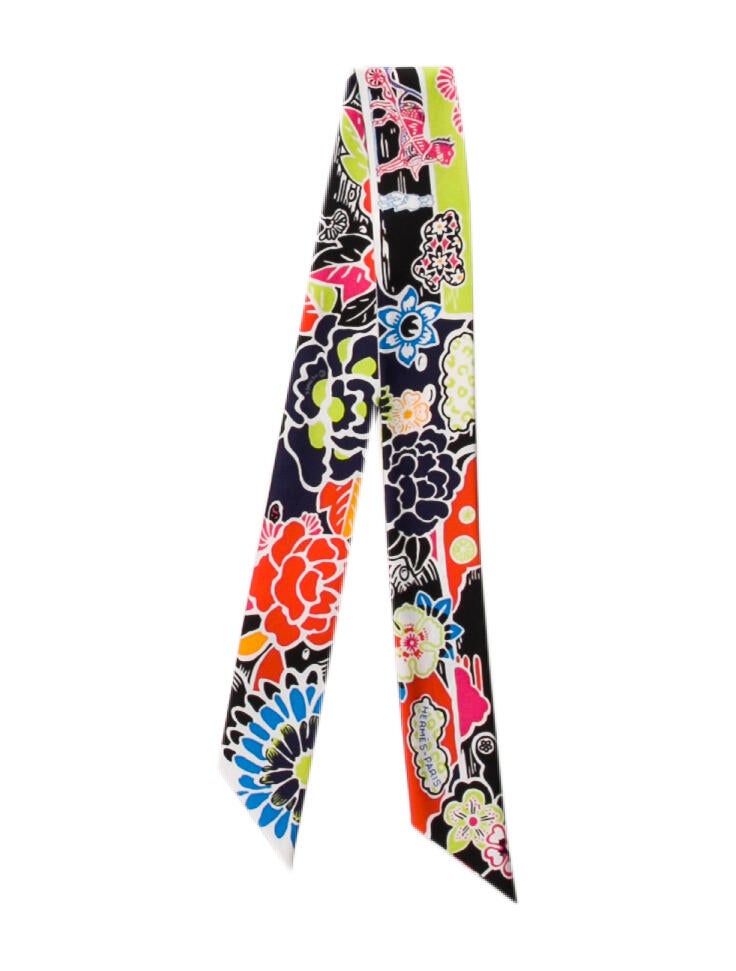 Hermès Europe Silk Scarf Black Scarves and Shawls, Accessories