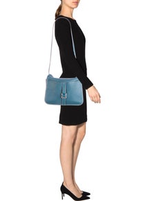 blue hermes crossbody bag