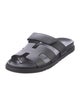 Hermès Chypre Leather Slides