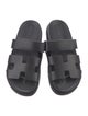 Hermès Chypre Leather Slides