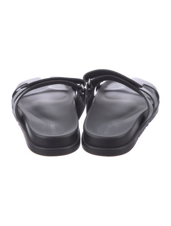 Hermès Chypre Leather Slides