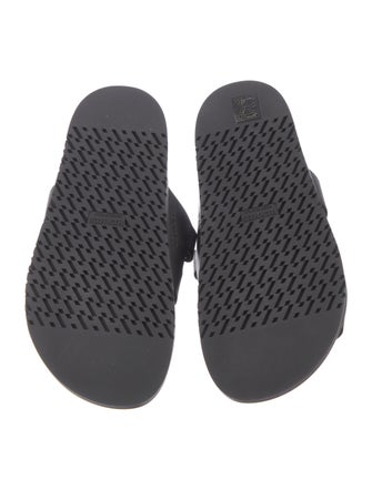 Hermès Chypre Leather Slides