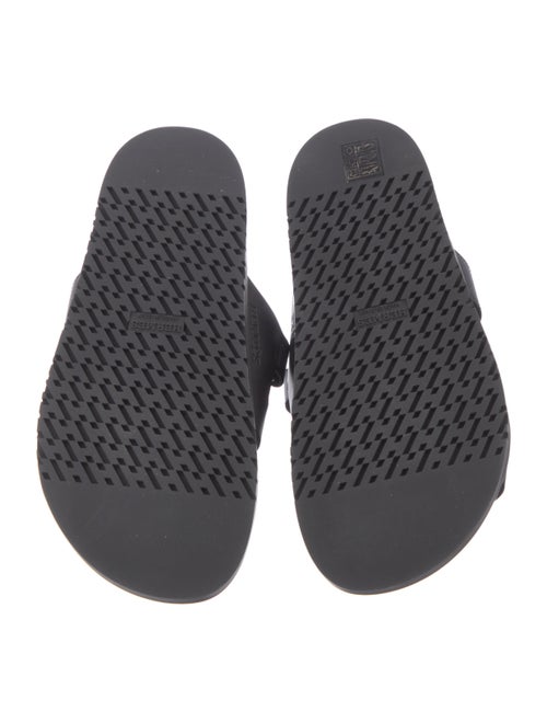 Hermès Chypre Leather Slides
