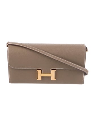 Hermès 2022 Epsom Constance Long To Go Wallet