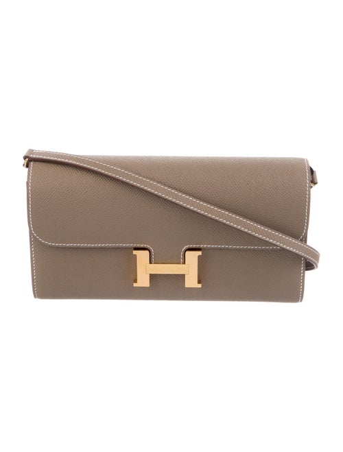 Hermès 2022 Epsom Constance Long To Go Wallet