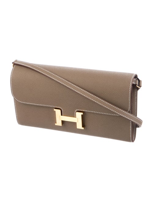 Hermès 2022 Epsom Constance Long To Go Wallet