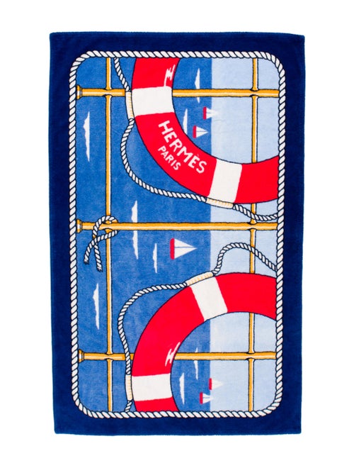 Hermès Nautical Beach Towel