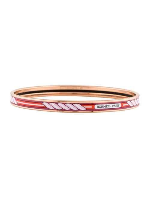 Hermès Extra Narrow Enamel Bracelet