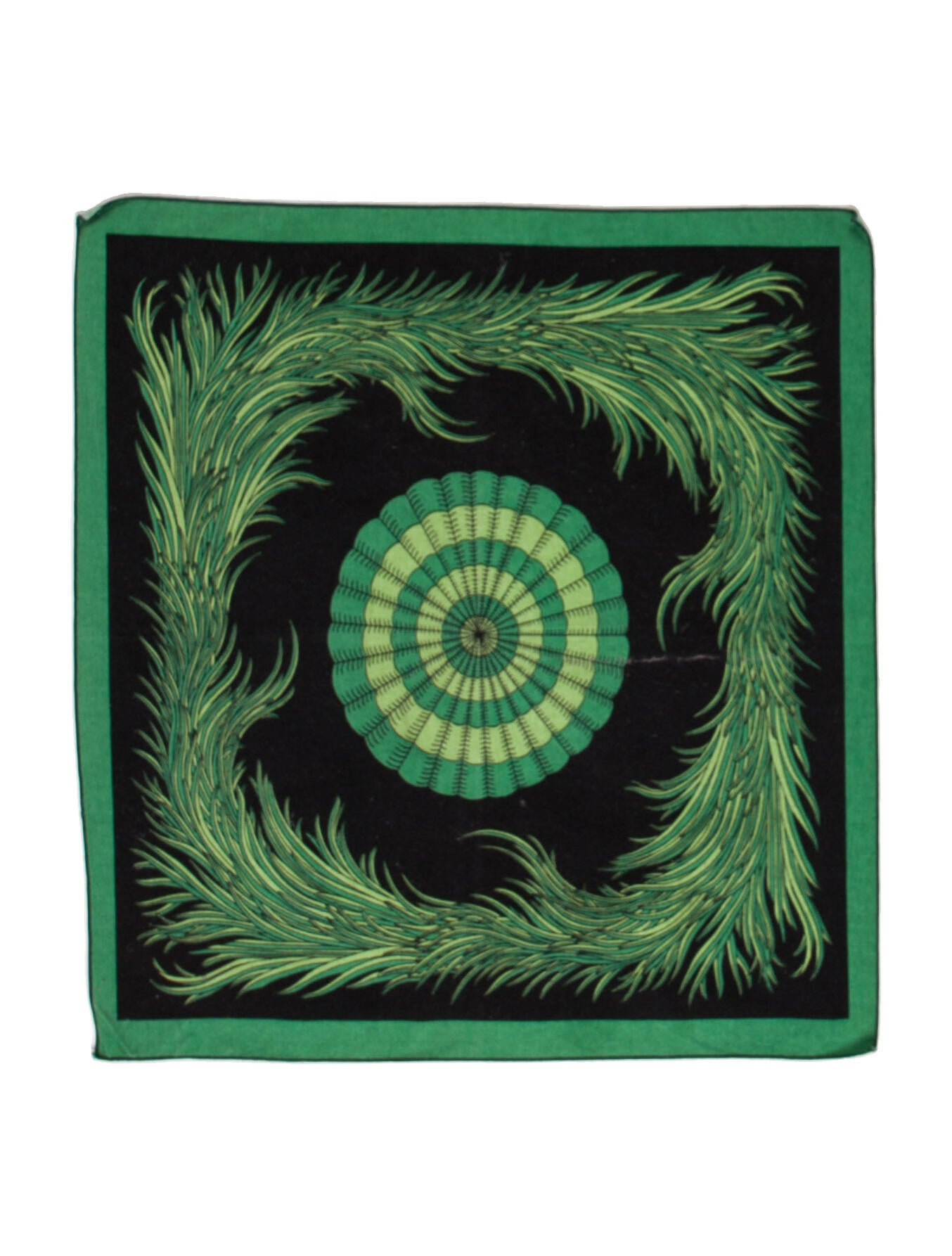 Louis Vuitton Foil Monogram Pocket Square w/ Tags Blue Pocket Squares