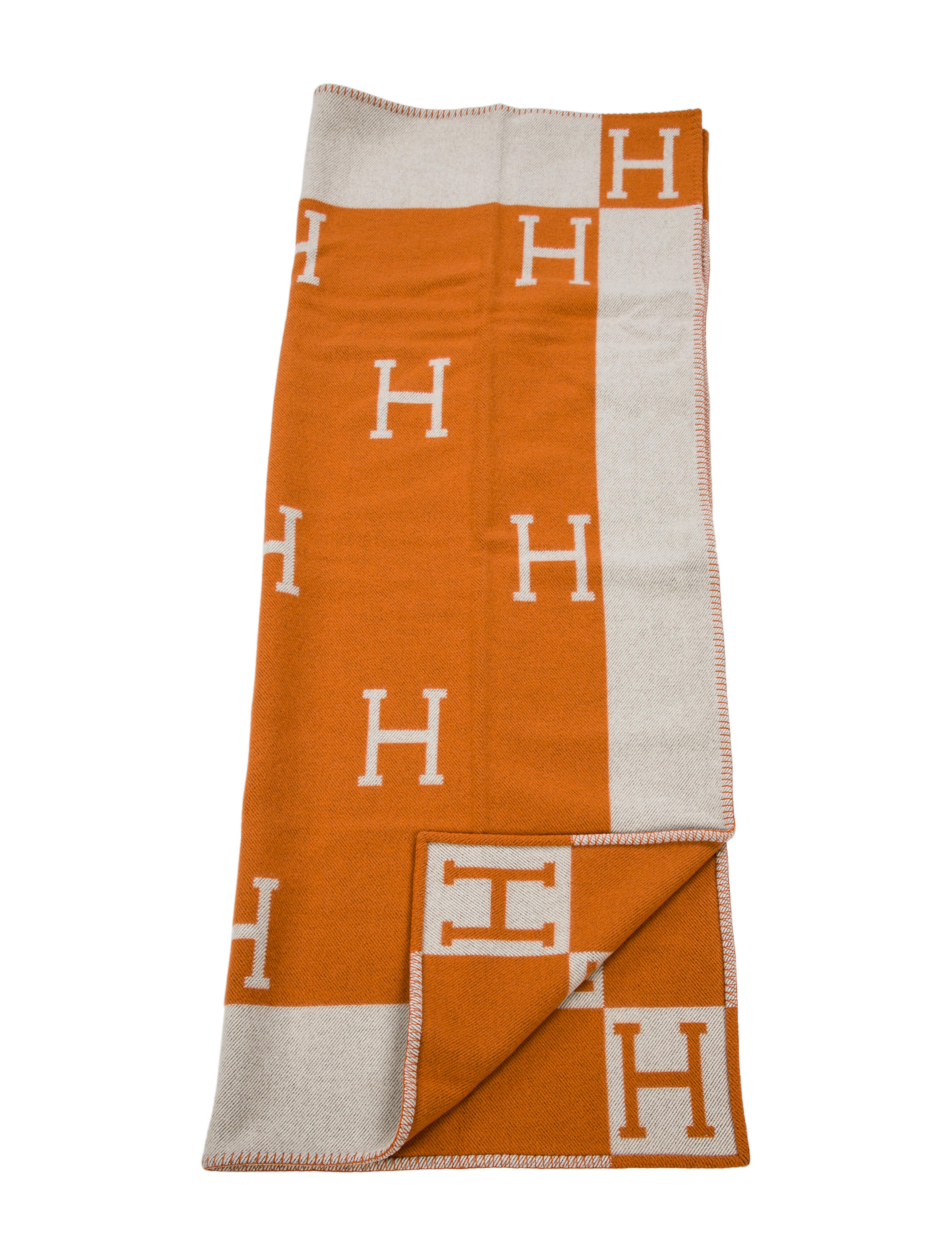 Hermès Avalon Throw Blanket Neutrals Throws, Pillows & Throws
