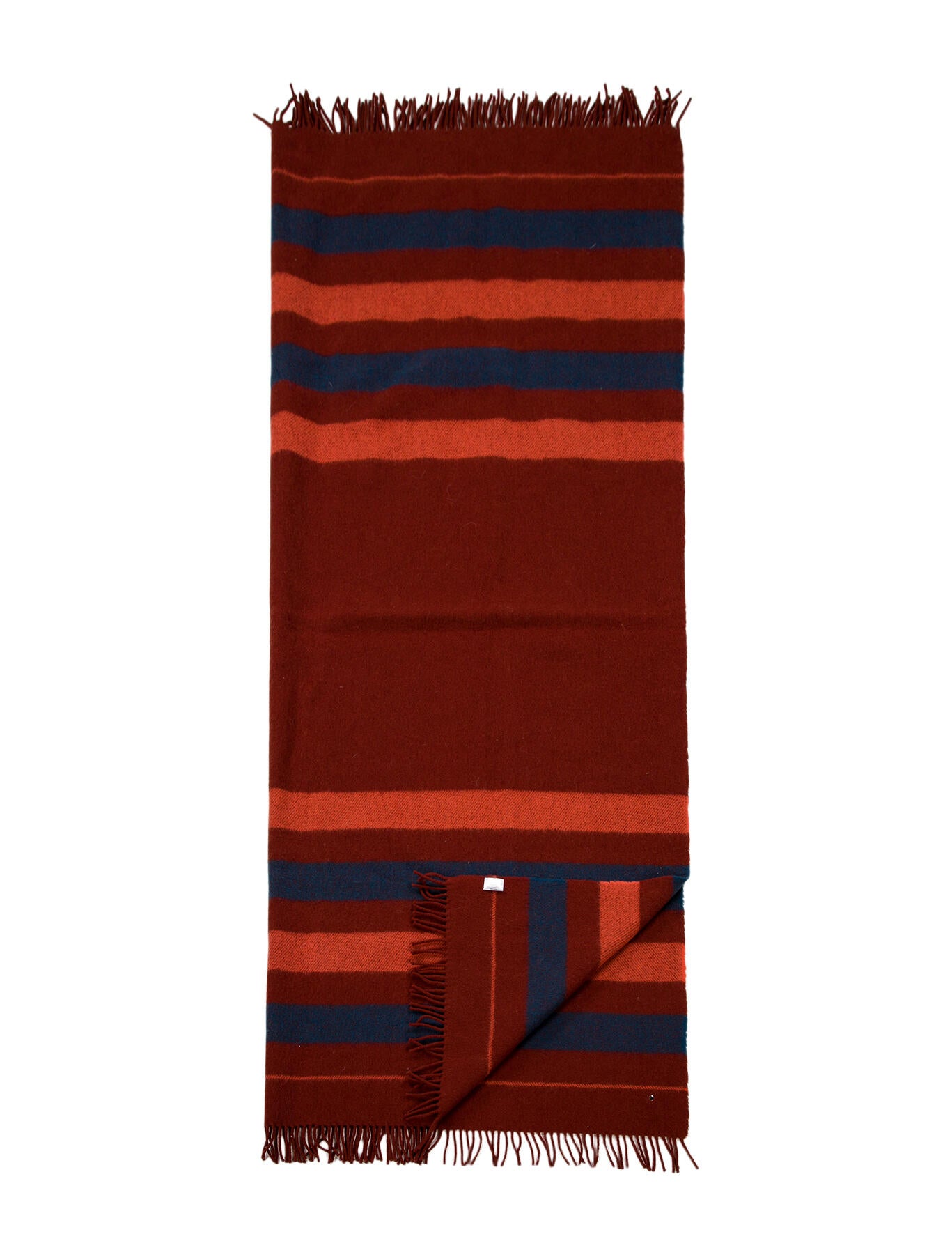 Hermès Rocabar Wool Horse Blanket Red Throws, Pillows & Throws