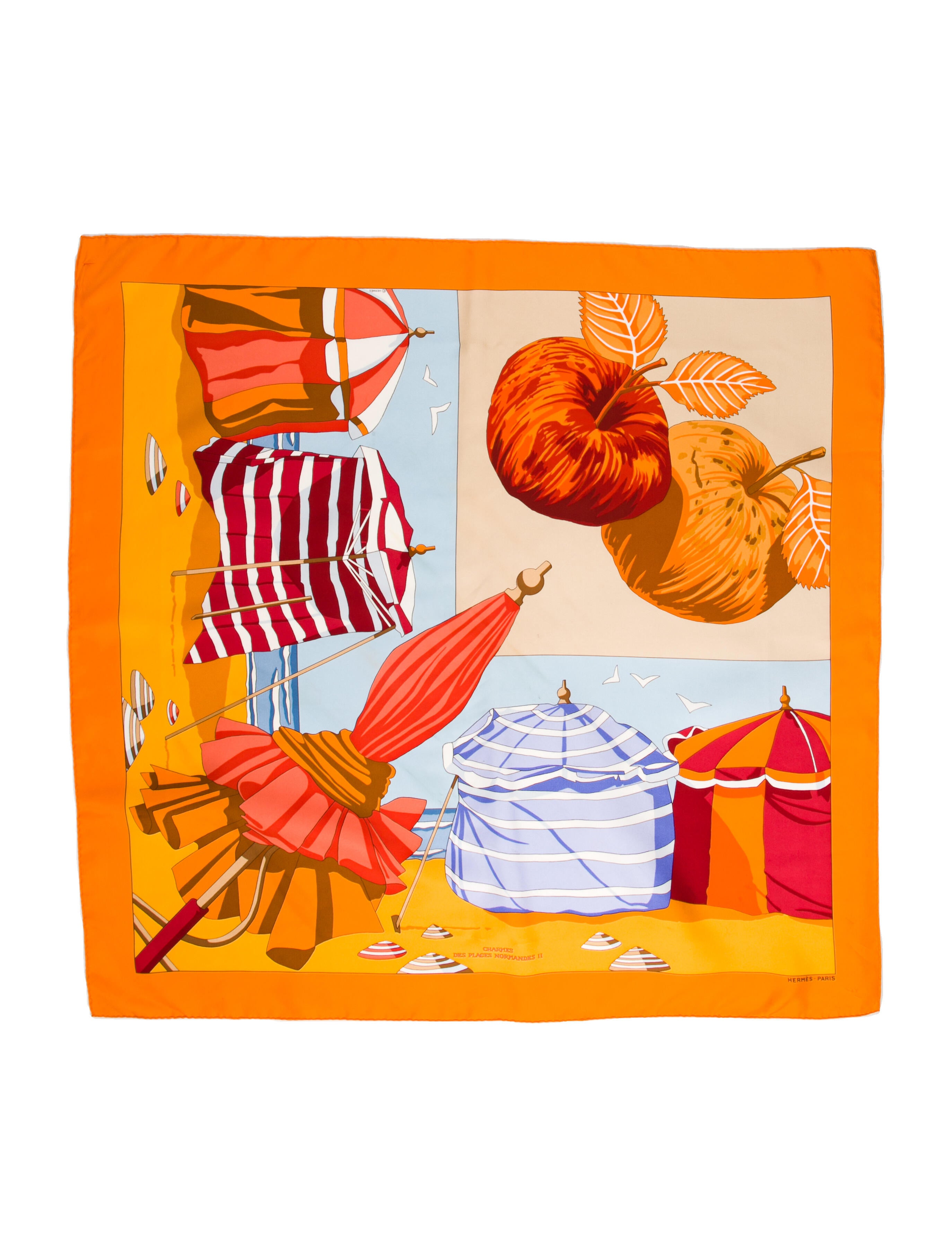 HERMES CHARMES DES PLAGES NORMANDES シャツ