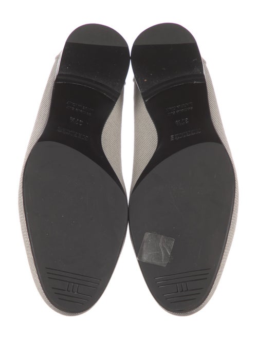 Hermès Paris Canvas Loafers