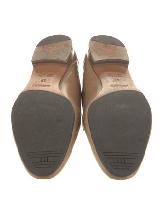 Hermès H Buckle Leather Loafers