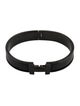 Hermès 'Clic HH So Black' Bangle Bracelet