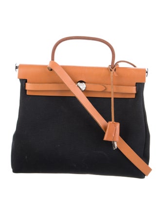 Hermès Toile Officier Herbag PM