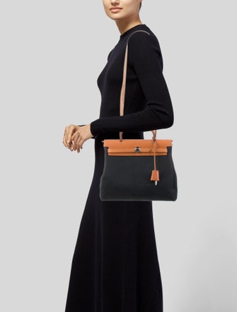 Hermès Toile Officier Herbag PM