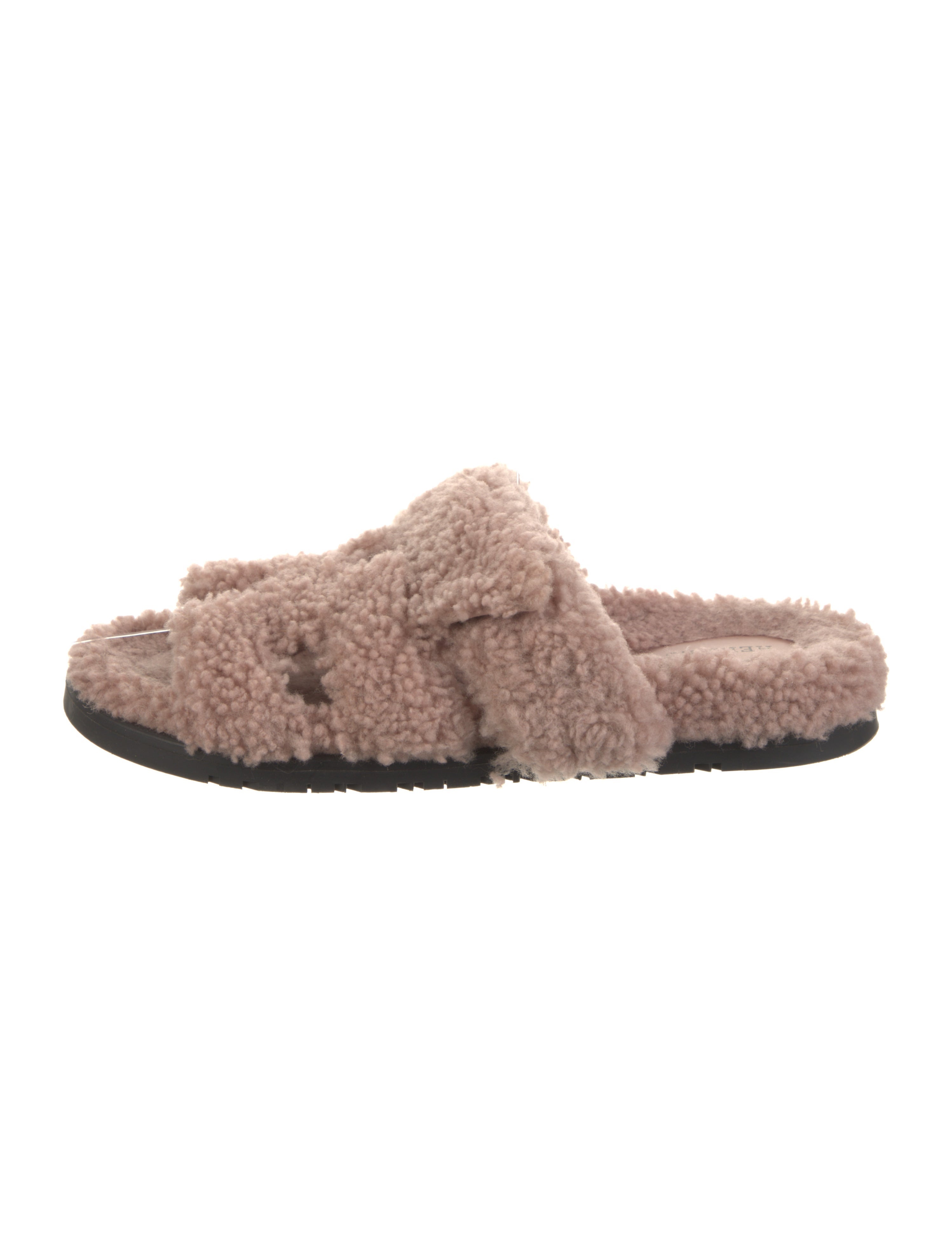 Hermès Chypre Shearling Slides Shearling Slides
