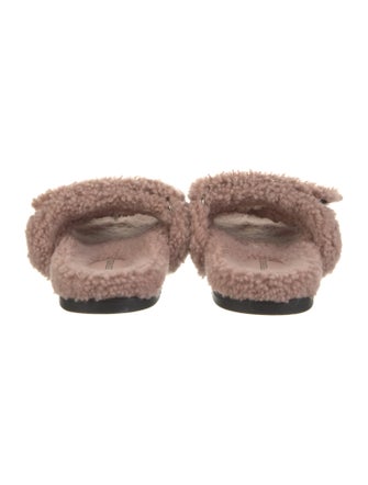 Hermès Chypre Shearling Slides Shearling Slides
