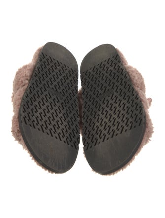 Hermès Chypre Shearling Slides Shearling Slides