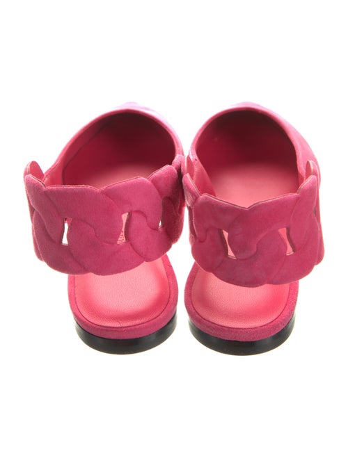 Hermès Gina Suede Slingback Flats