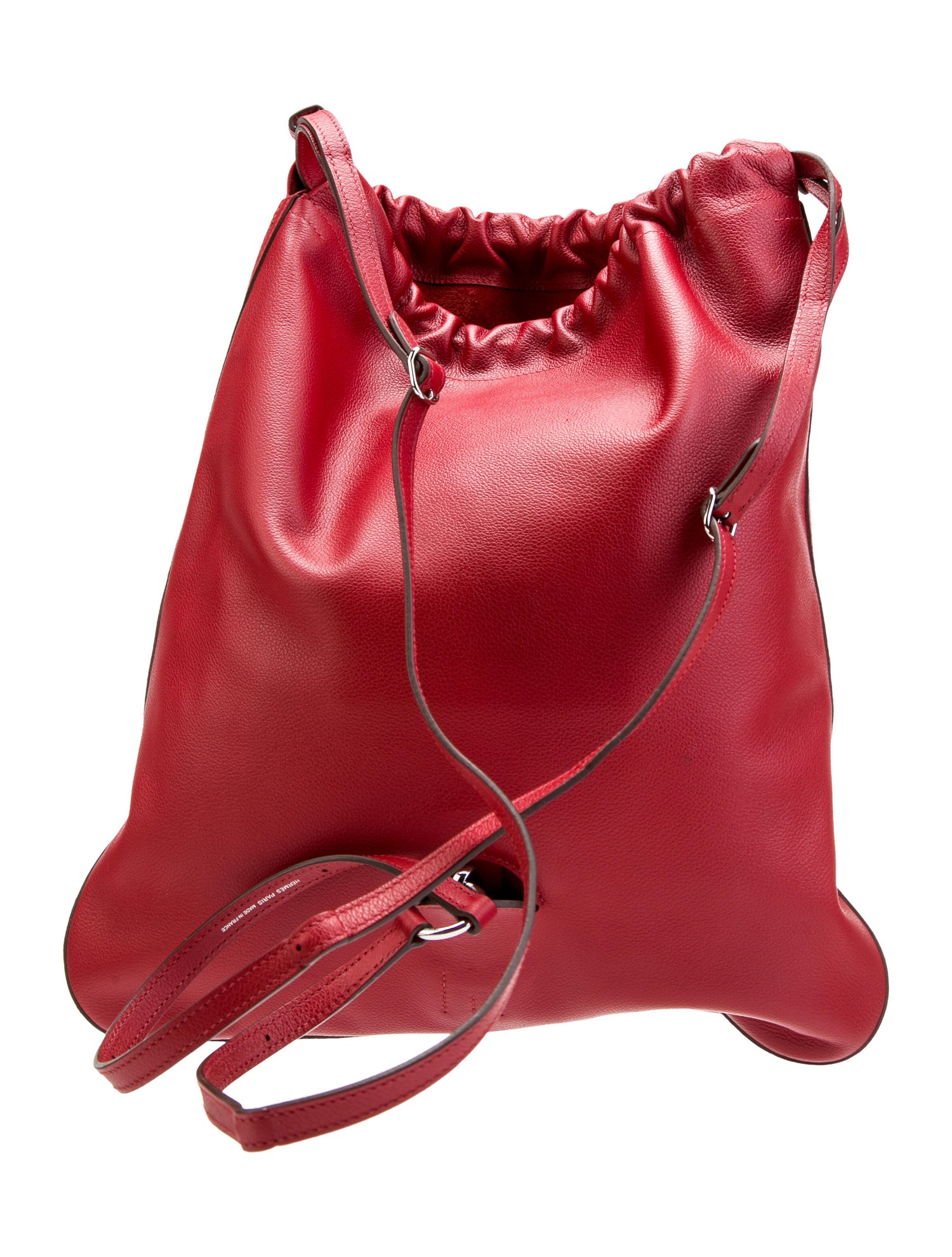 Hermès Evercolor Bridado Backpack Red Backpacks, Handbags HER545743