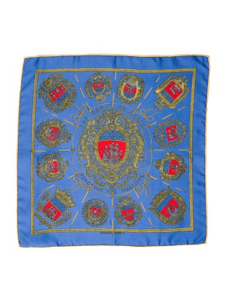 Hermès Les Armes de Paris Silk Scarf